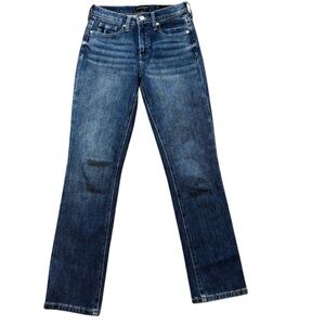 Banana Republic Women's Straight Leg Blue Jeans
